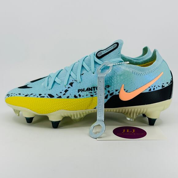 Nike Men\'s Phantom GT2 Elite SG Pro Soccer Cleats Glacier Ice DC0753-408 Size 6 main image 9